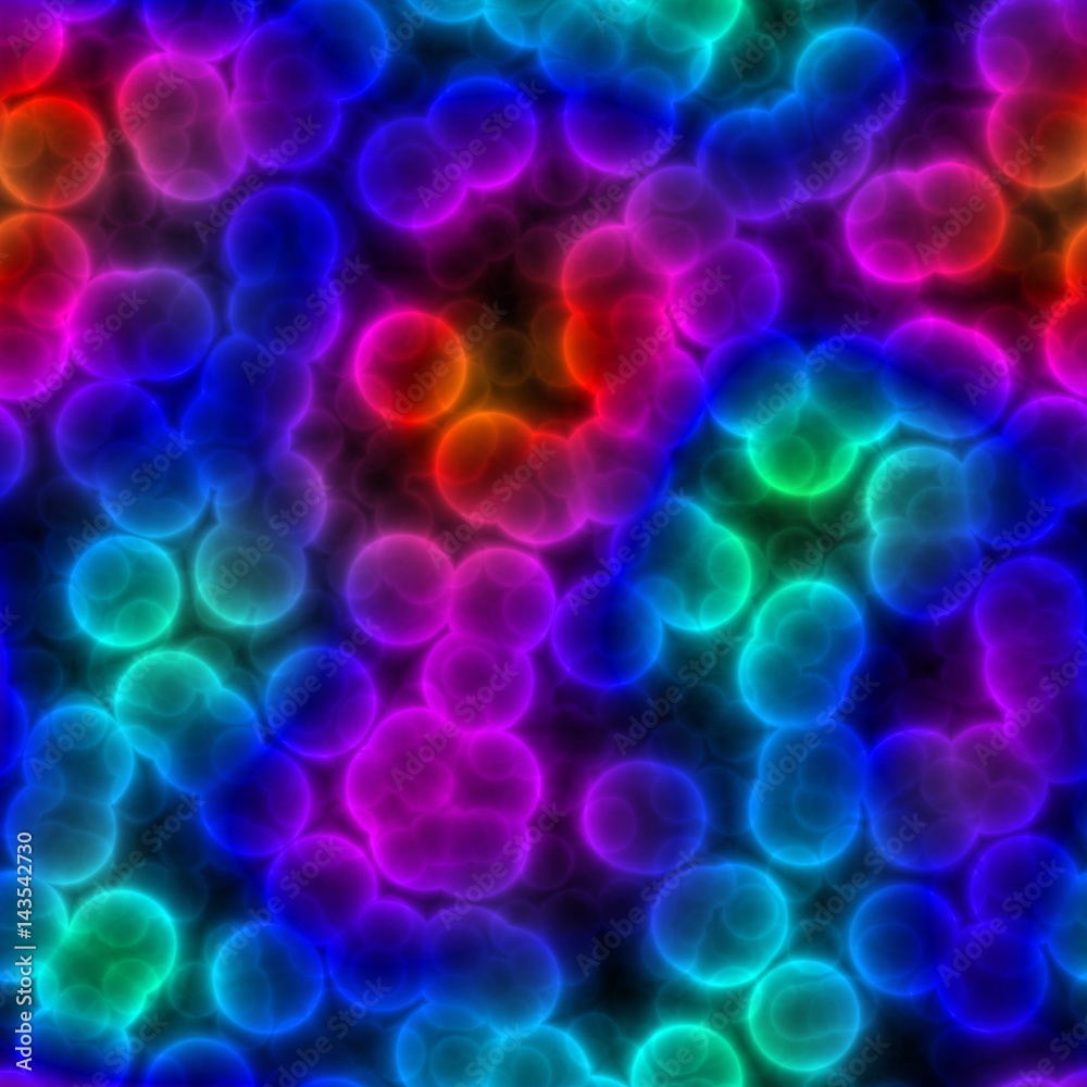 Multiplying toxic red and bright blue bacterias in dirty water Multiplying toxic red and bright blue bacterias in dirty water