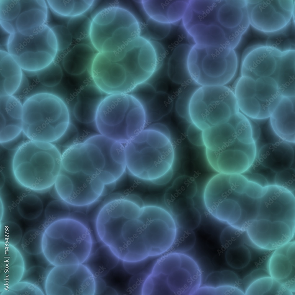 Multiplying toxic red and bright blue bacterias in dirty water Multiplying toxic red and bright blue bacterias in dirty water