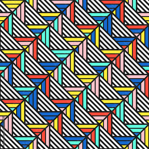 Colorful bright seamless pattern