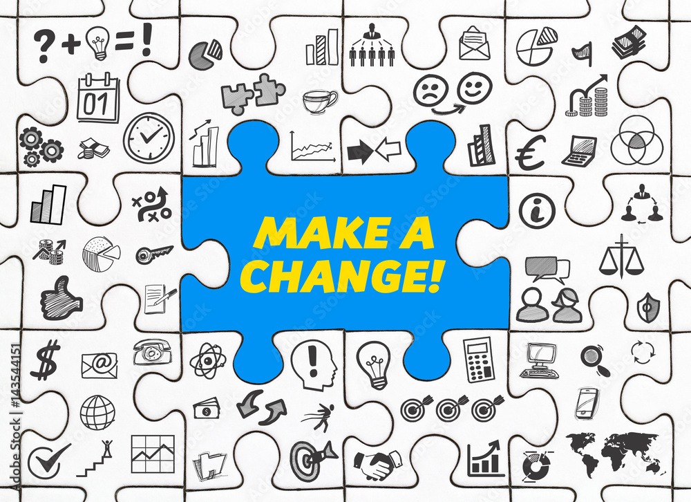 Make a Change! / Puzzle mit Symbole