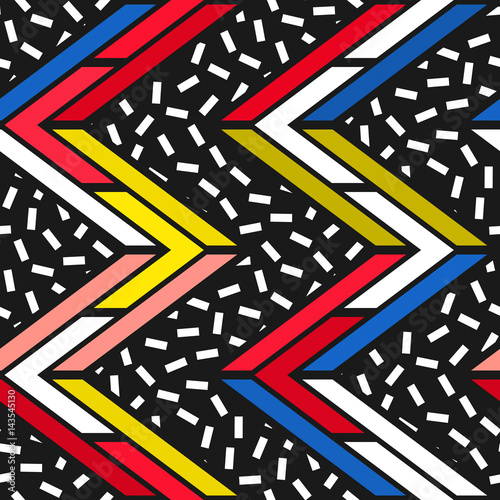 Colorful bright seamless pattern