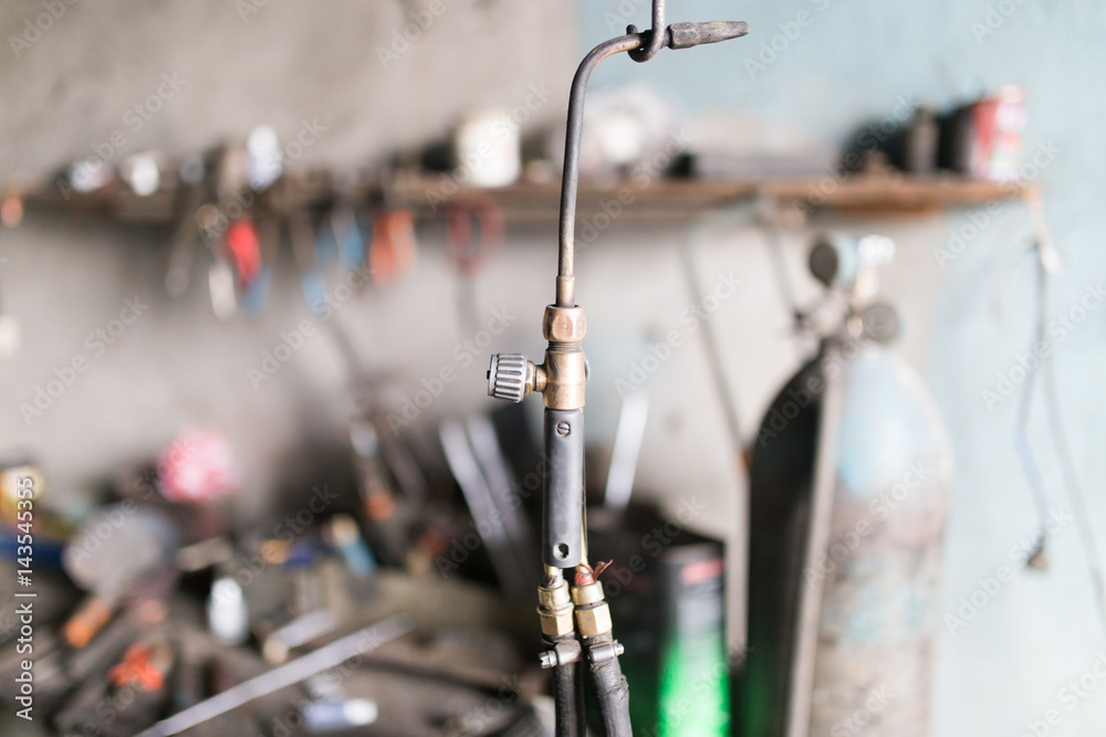 Gas welding tool Gas welding tool