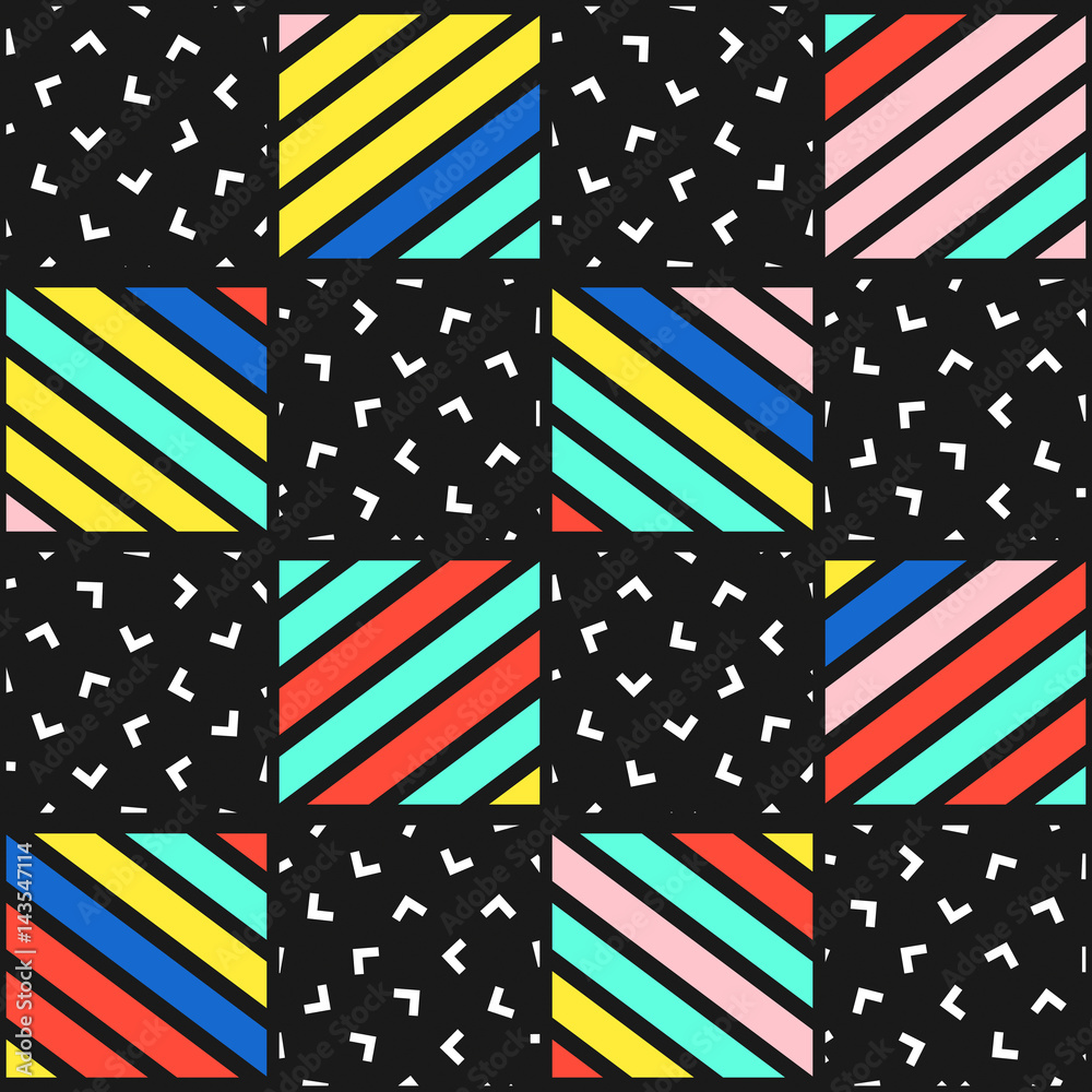 Colorful bright seamless pattern Colorful bright seamless pattern