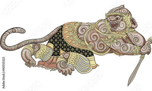 thai traditional painting