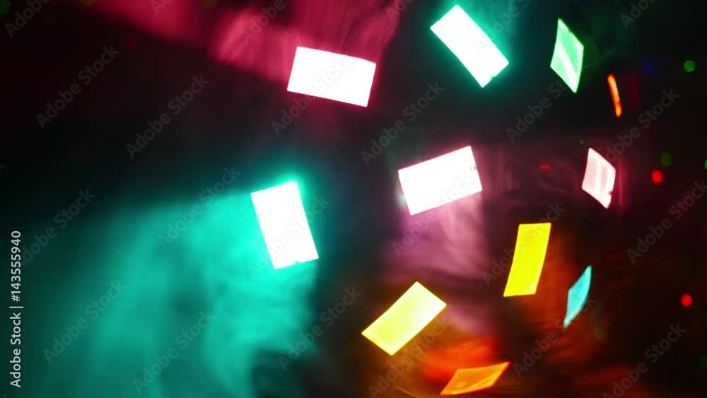 Close Up of Disco Party Light