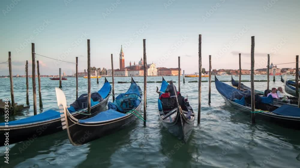 timelapse shots of the canal city of venice timelapse shots of the canal city of venice