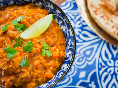 Vegan Red Lentil Dal -  Vegetarian Indian Cuisine