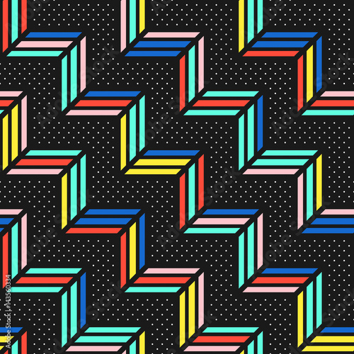 Colorful bright seamless pattern