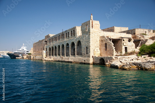 Fort, Malta. Small island. 