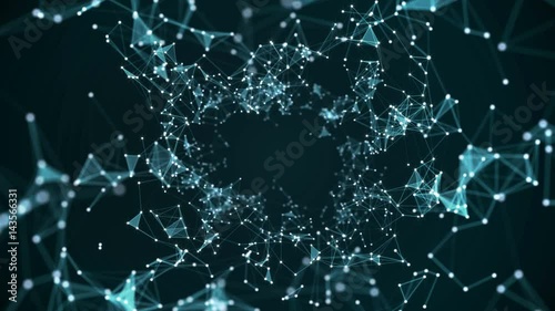 Beautiful abstract background movement