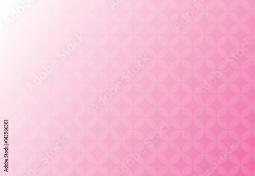 Abstract vector background pink and white business of overlap circles beautiful.