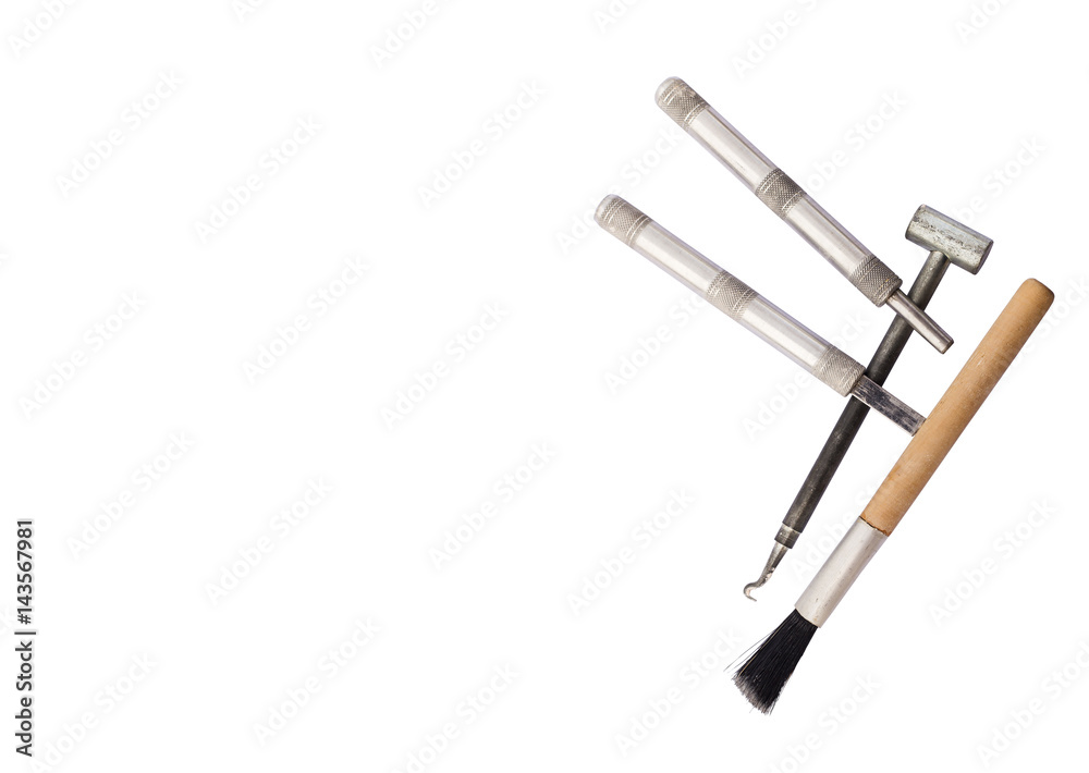 Equipment for geological excavation is a set of simulator tools for training. Equipment for geological excavation is a set of simulator tools for training.