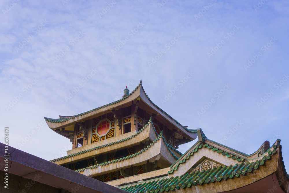 Part of Chua Ba pagoda.