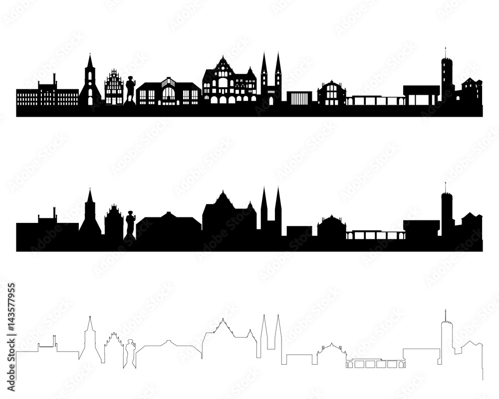 Fototapeta premium Bielefeld Set