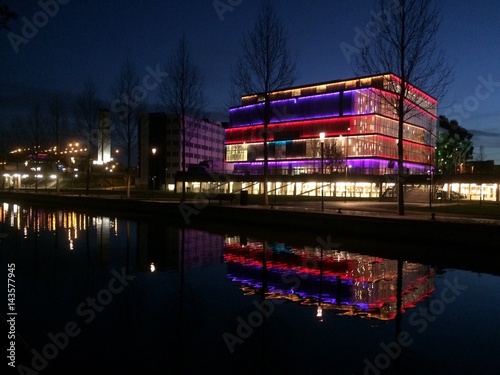 Reflexion at night