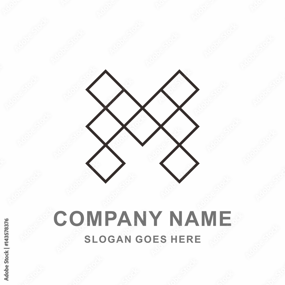 Monogram Letter M Geometric Square Cube Architecture Interior Construction Business Company Stock Vector Logo Design Template Monogram Letter M Geometric Square Cube Architecture Interior Construction Business Company Stock Vector Logo Design Template