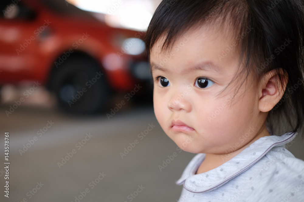 Cute Baby girl , close-up portrait, Portrait of a beautiful baby girl Cute Baby girl , close-up portrait, Portrait of a beautiful baby girl