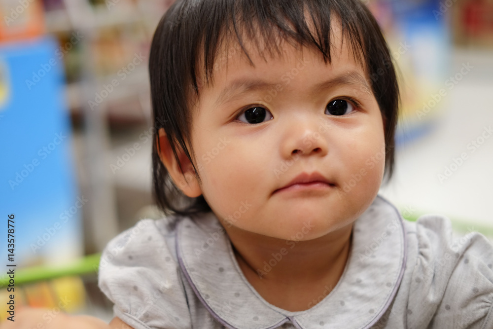 Cute Baby girl , close-up portrait, Portrait of a beautiful baby girl Cute Baby girl , close-up portrait, Portrait of a beautiful baby girl