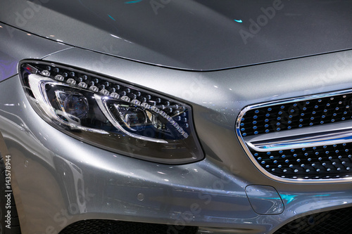 headlight of modern prestigious car close up © NVB Stocker