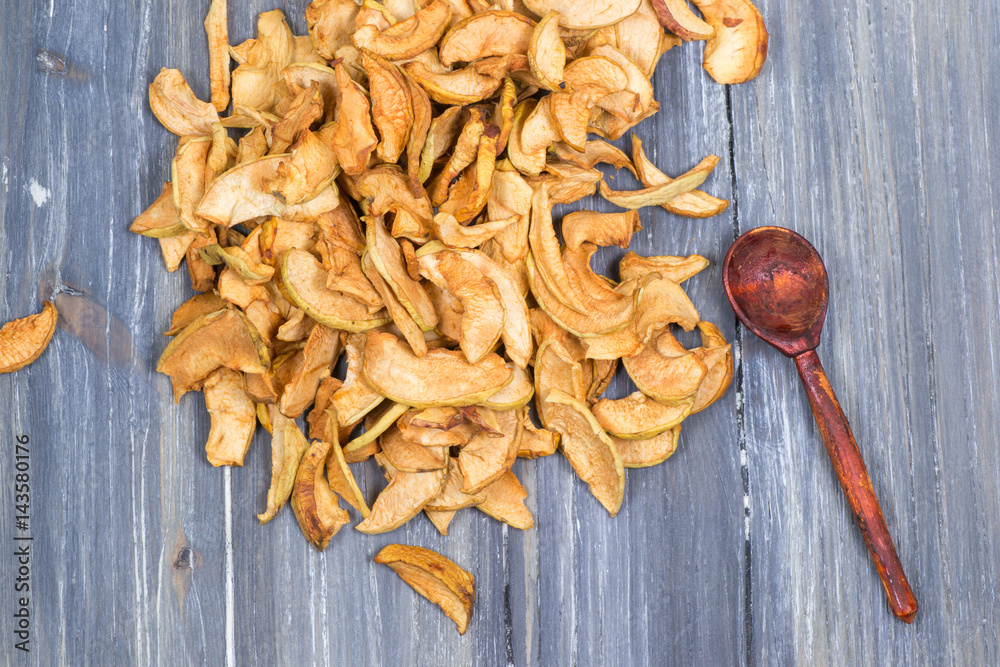 dried apples closeup dried apples closeup