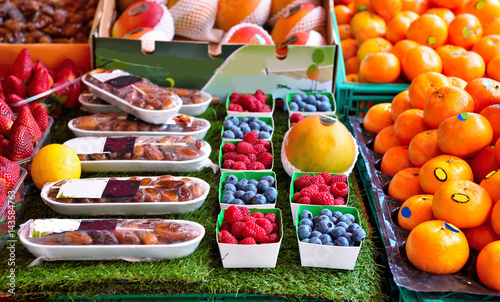 fruit market (marche forville) Cannes France photo