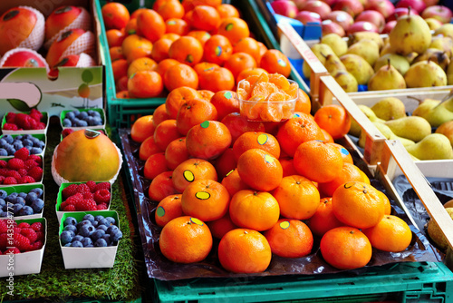 fruit market (marche forville) Cannes France photo