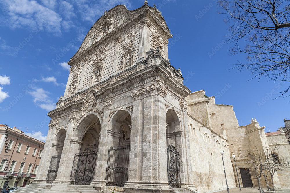 Cathedral of San Nicola, Sassari, Sardinia,Italy.