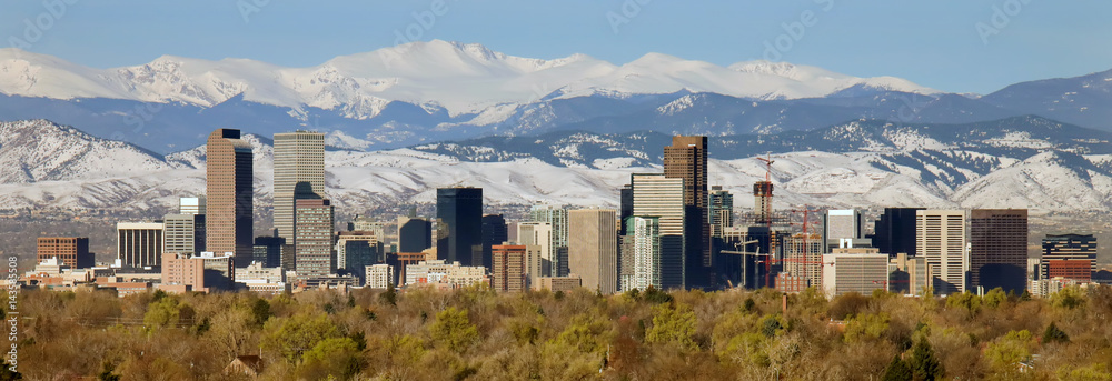 Plakat Downtown of Denver, Colorado