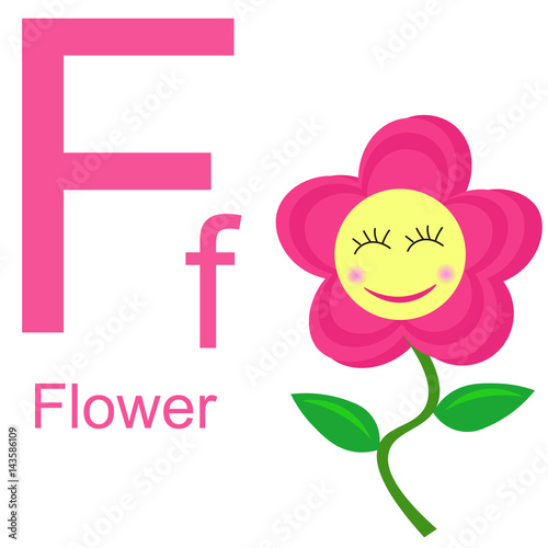  kids alphabet letter f
