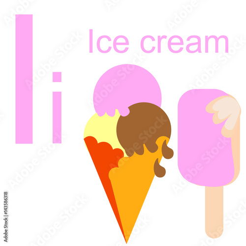  kids alphabet letter i