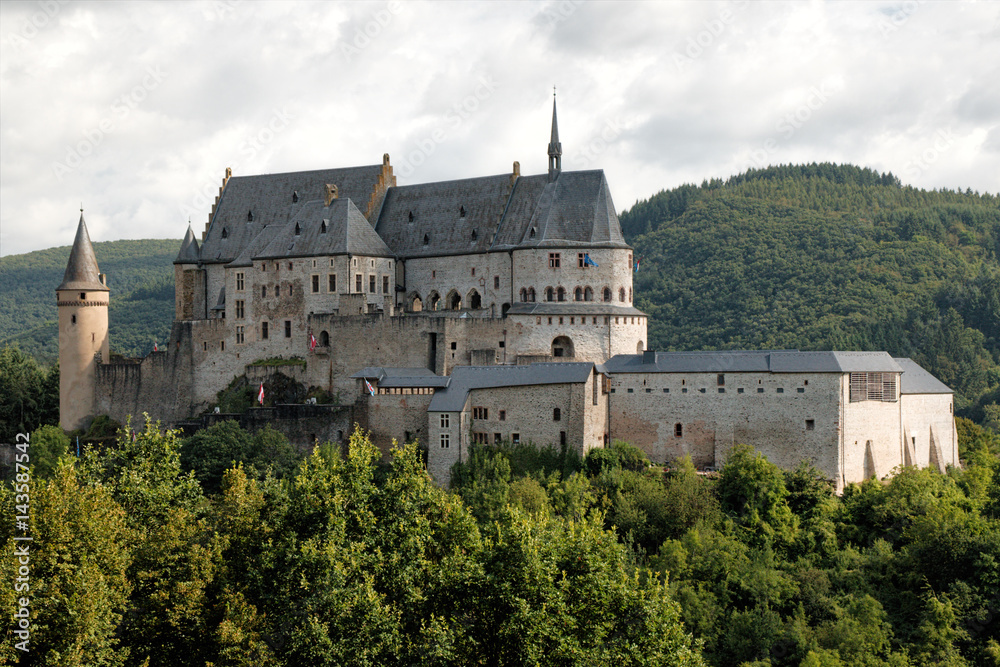Vianden castle, Luxembourg