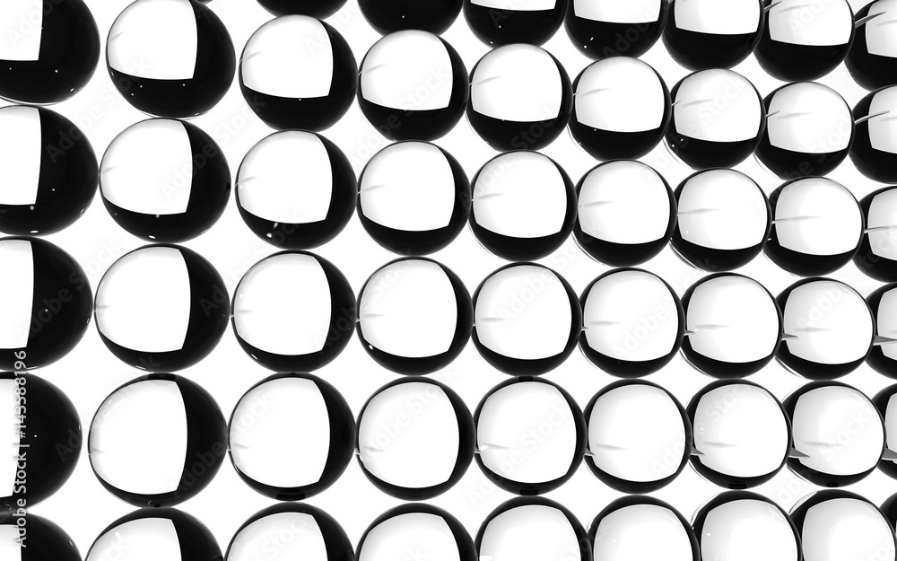 Clear Spheres Background Clear Spheres Background