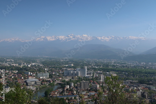 Grenoble depuis la Bastille