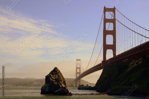 Obraz na plátně Golden Gate Bridge