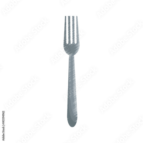 fork cutlery icon image vector illustration design 