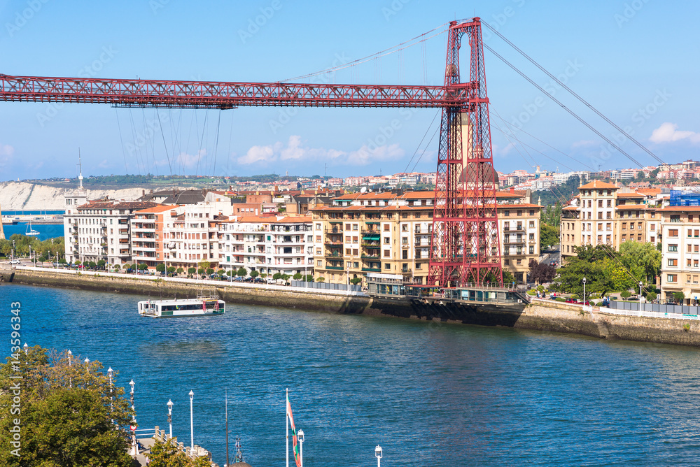 The Vizcaya Bridge is a transporter bridge that links the towns of Portugalete and Las Arenas close to Bilbao, Basque Country, Spain. It is the worlds oldest transporter bridge and was built in 1893