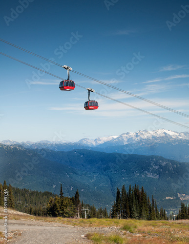 Cable Car around Whistler
