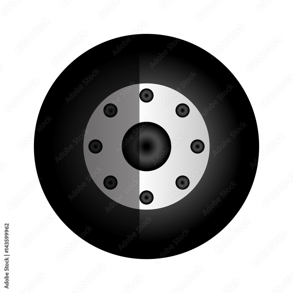 wheel car isolated icon vector illustration design wheel car isolated icon vector illustration design
