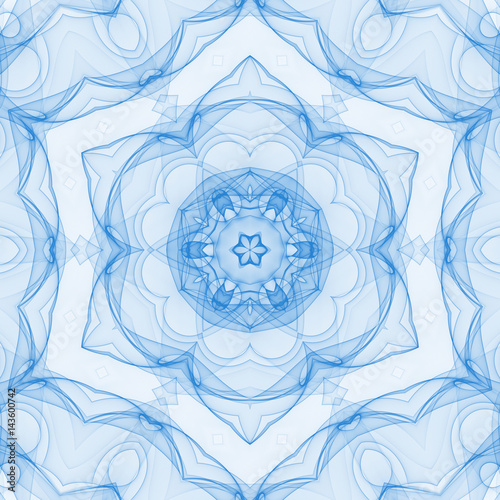 Fotografía Blue abstract pattern