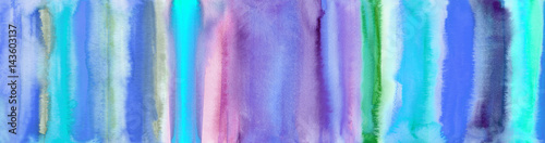aquarell abstrakt streifen banner