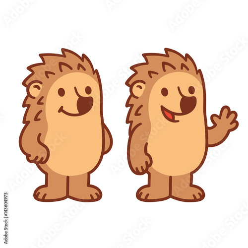 Cute cartoon Hedgehog