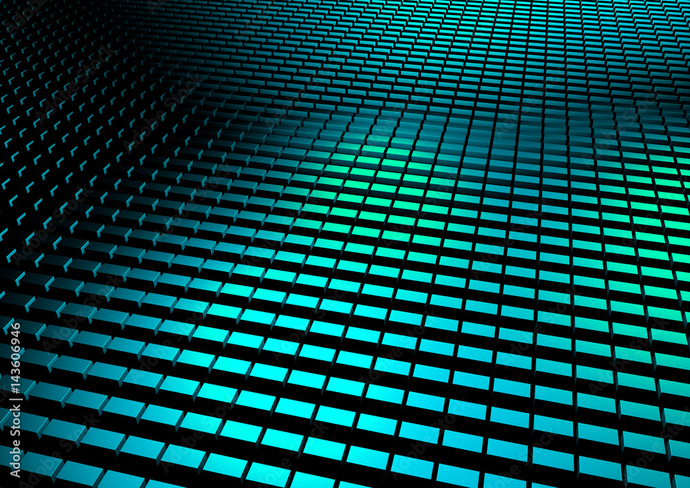 3D Rendering. Abstract background