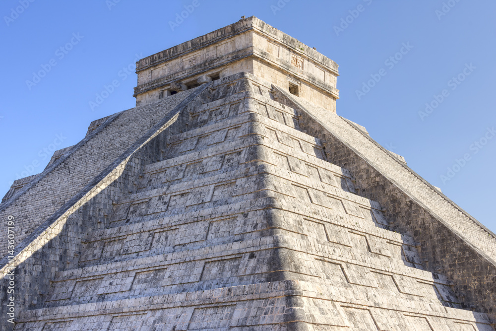 Maya pyramid at Chichen Itza