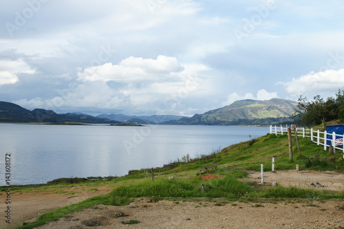 Guatavita Embalse Tomine, Cundinamarca, Colombia photo