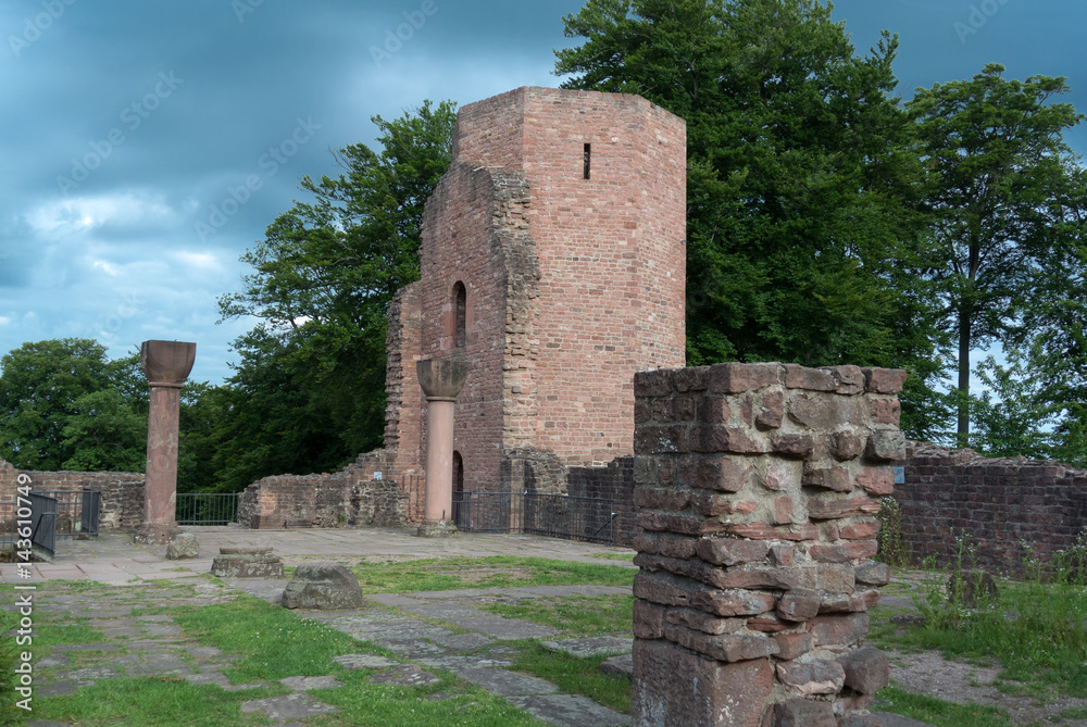 Old Church Ruins On A Cloudy Day Old Church Ruins On A Cloudy Day