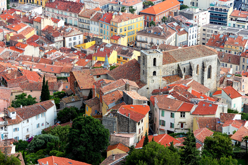 Obraz premium Hyères old town - France
