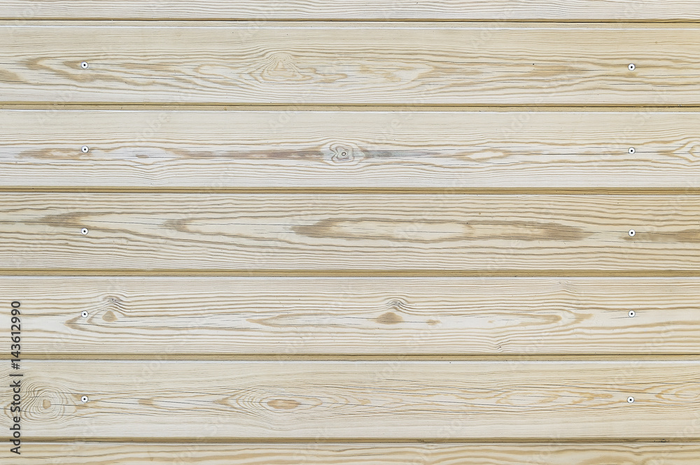 Fototapeta premium Old light brown wooden fence background