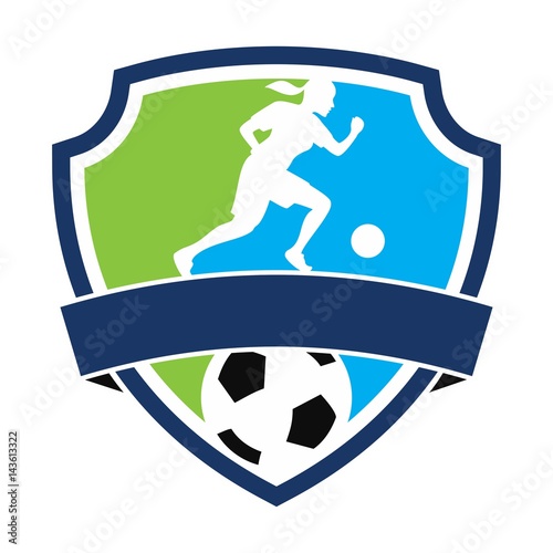 women football logo.