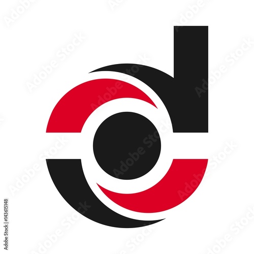 d and c logo vector logo template
