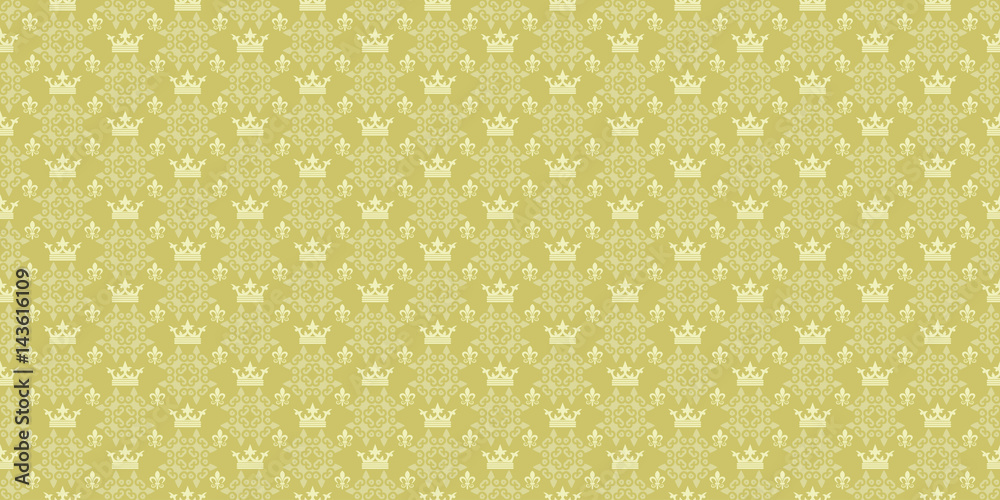 seamless pattern vector, royal seamless pattern vector, royal